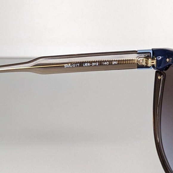 MIU MIU Cat Eye Womens SMU 01T Sunglasses Red/Blue Clear 140 Italy main image 7
